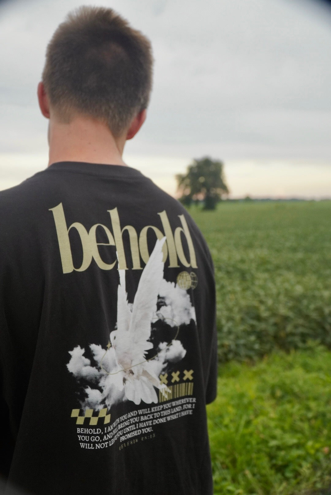 Genesis 28:15 Oversized Tee